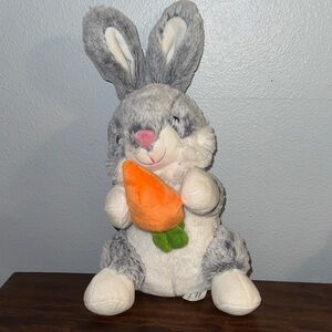 Kaisiyang Plush Stuffed Soft Bunny with Carrot 14” Easter Bunny